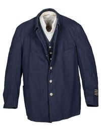 [OCCUPATIONAL]. Pullman Porter uniform jacket and vest. Ca. early to mid 1900s.