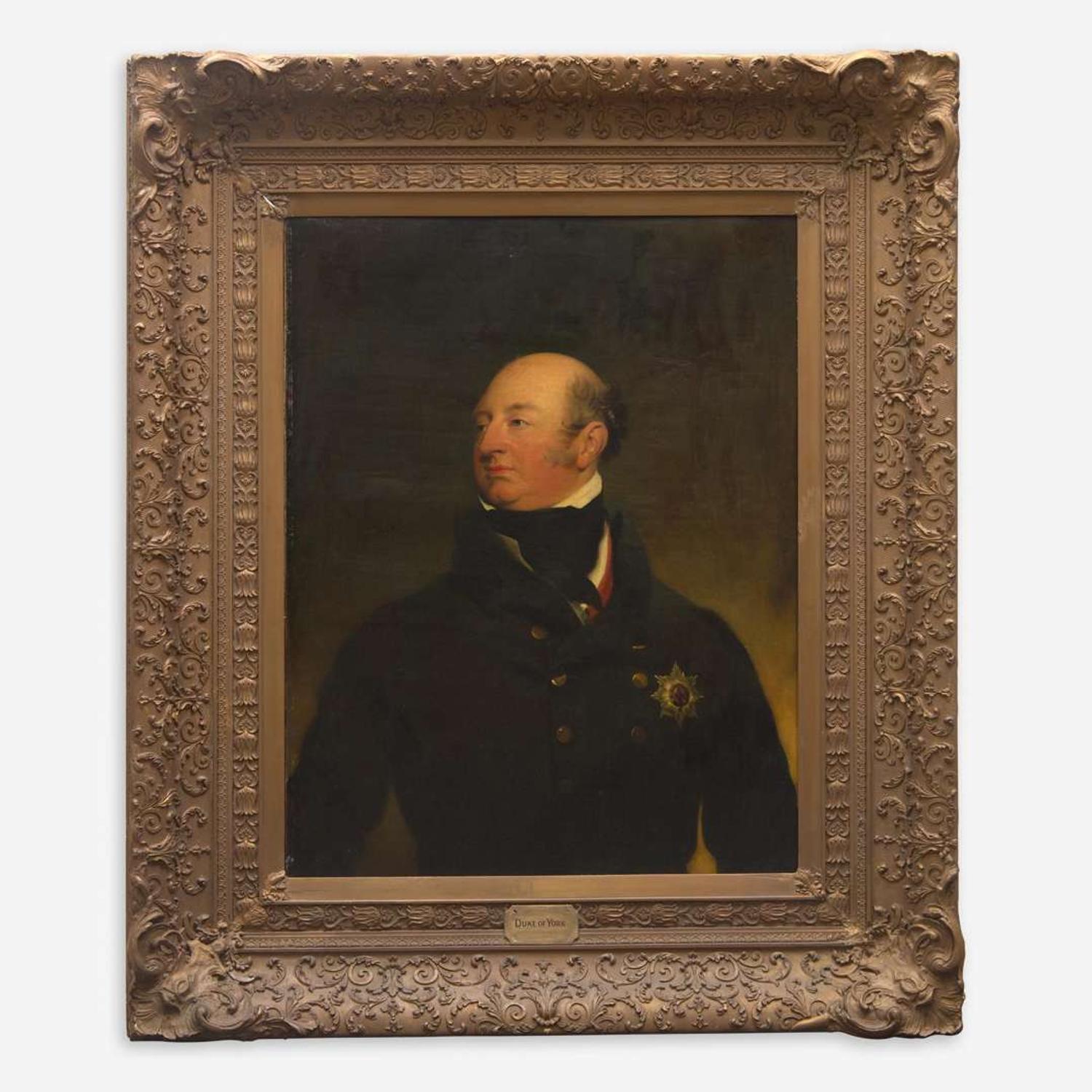Studio of Sir Thomas Lawrence (British, 1769–1830) Portrait of H.R.H. Prince Frederick Augustus, Duke of York