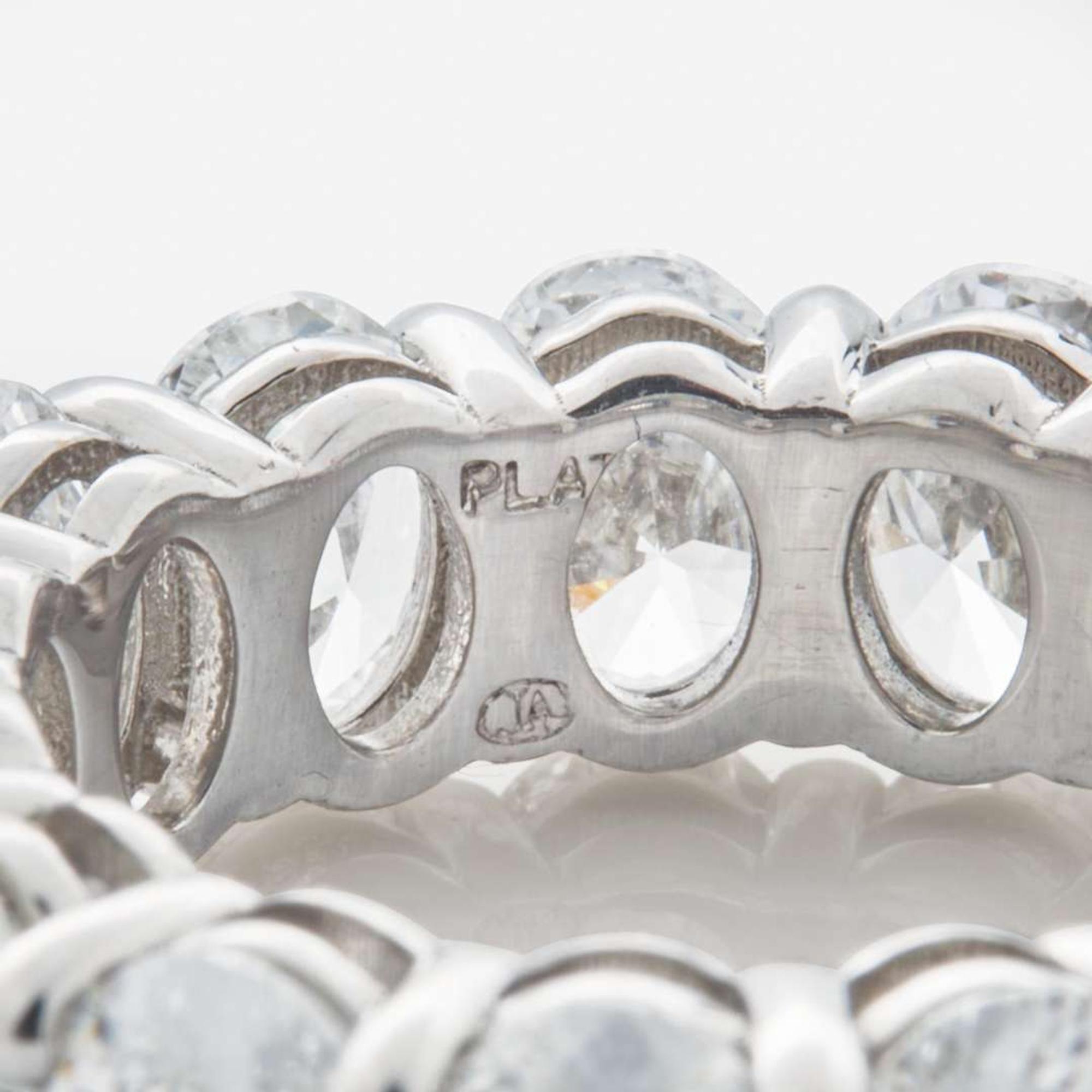 A Platinum and Diamond Eternity Ring