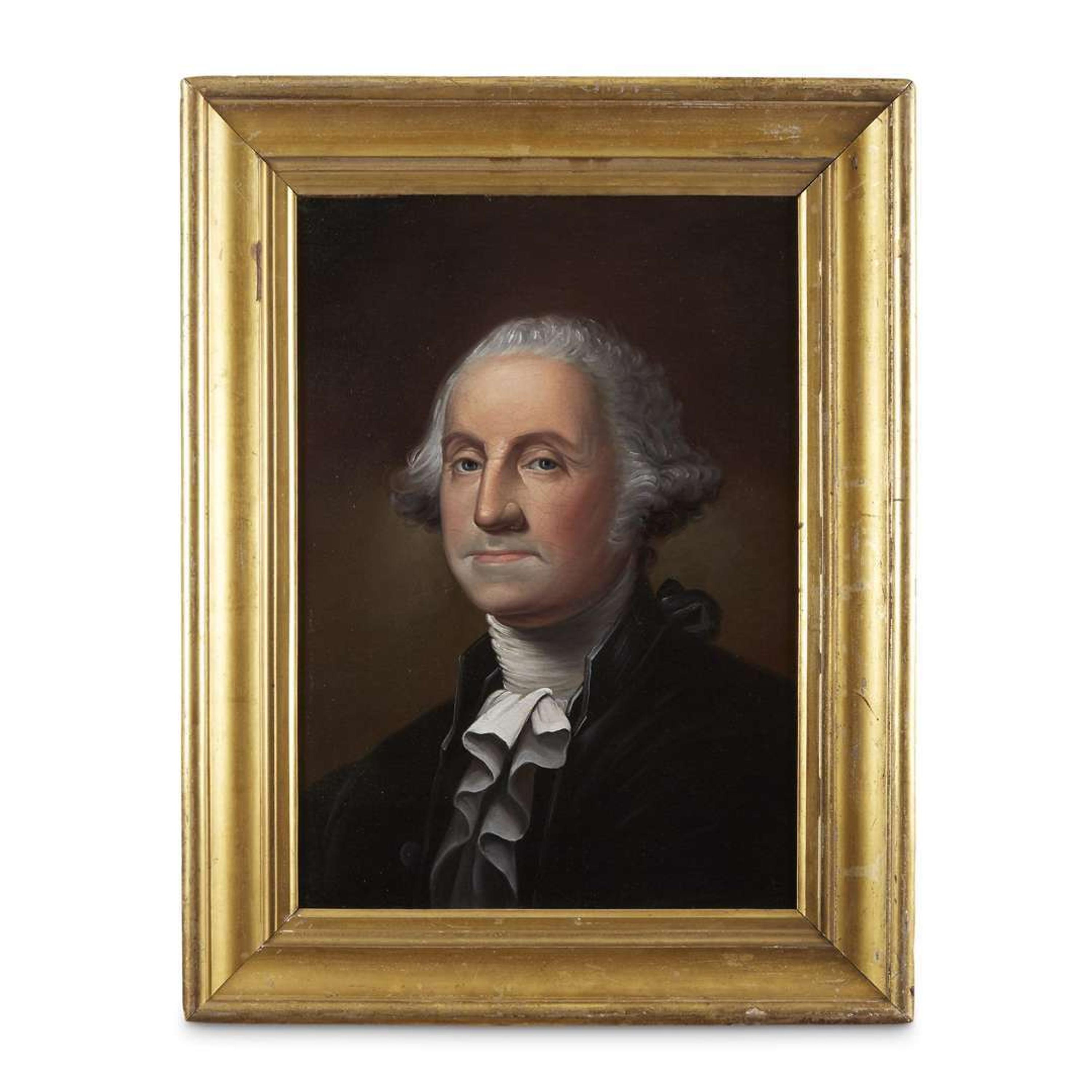 Attributed to William Matthew Prior (1806-1873) Portrait of George Washington (1732-1799)