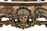 A Continental Bronzed Iron Jardinière