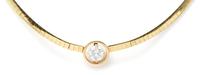 A 14 Karat Yellow Gold and Diamond Necklace, 13.50 dwts.