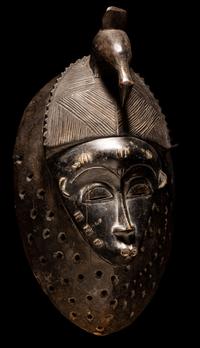Three Yaure Wood Masks