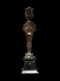 An Egyptian Bronze Osiris
