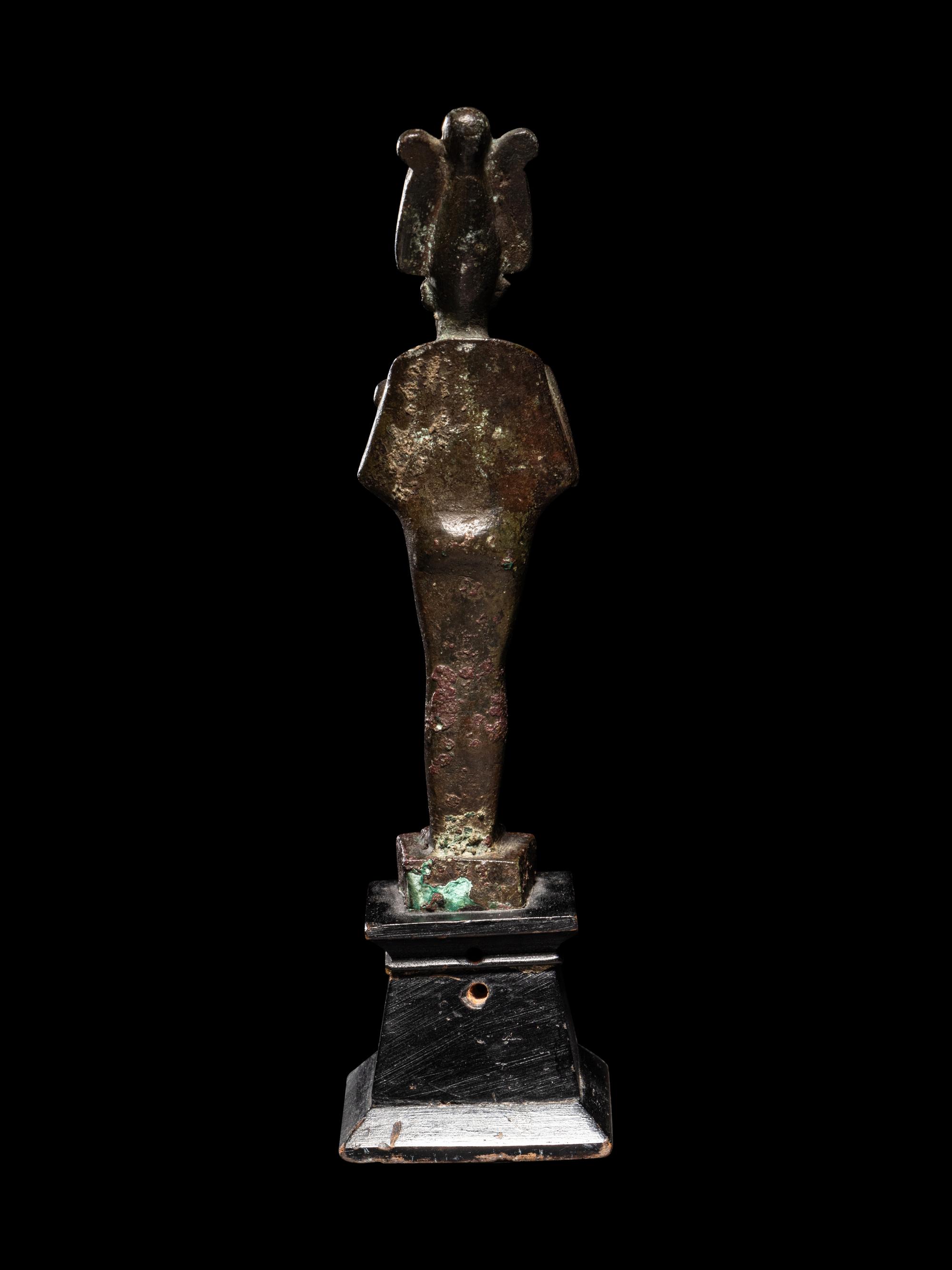 An Egyptian Bronze Osiris