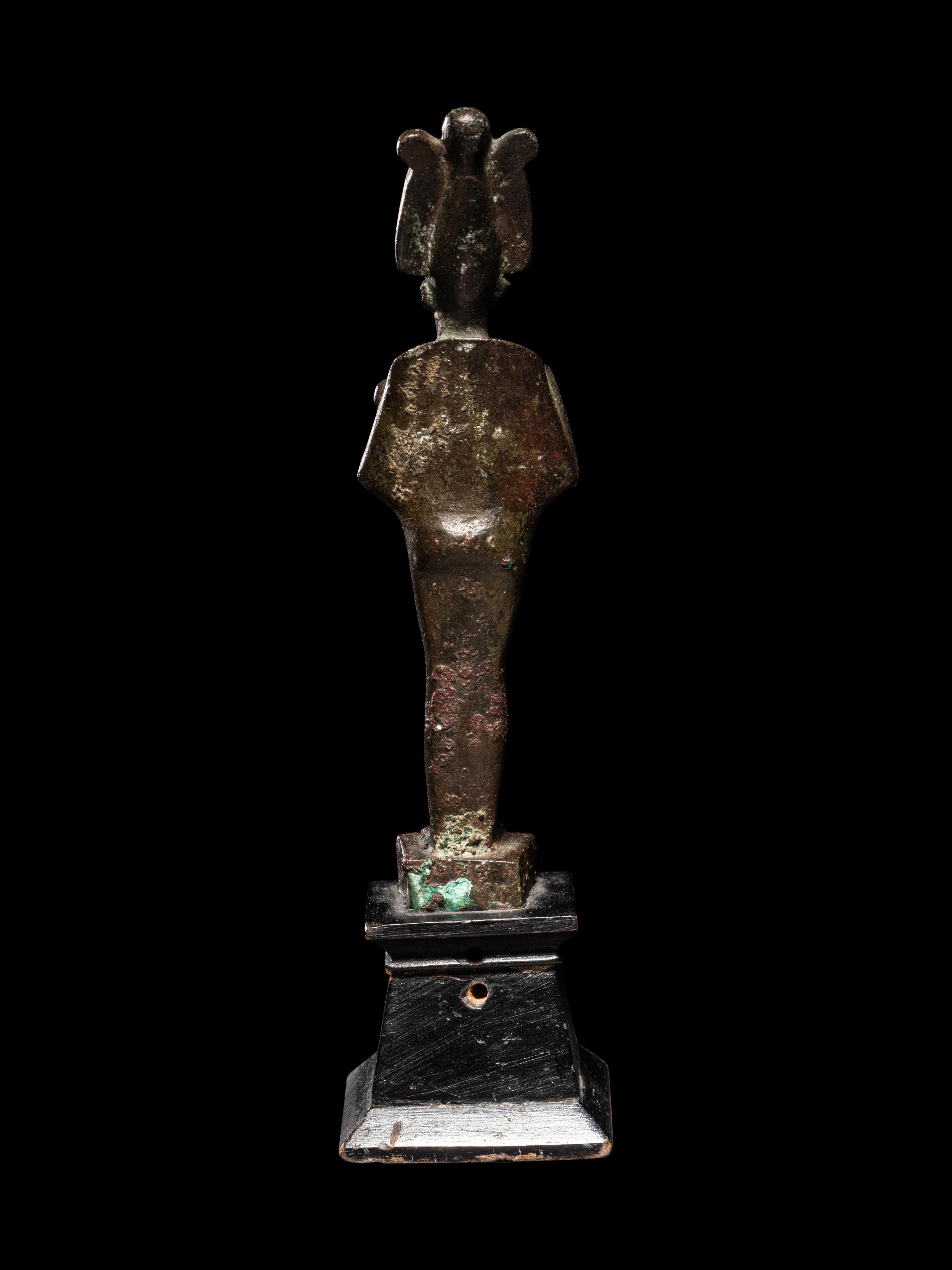 An Egyptian Bronze Osiris