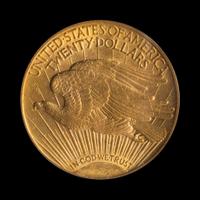 A United States 1909 St. Gaudens $20 Gold Coin