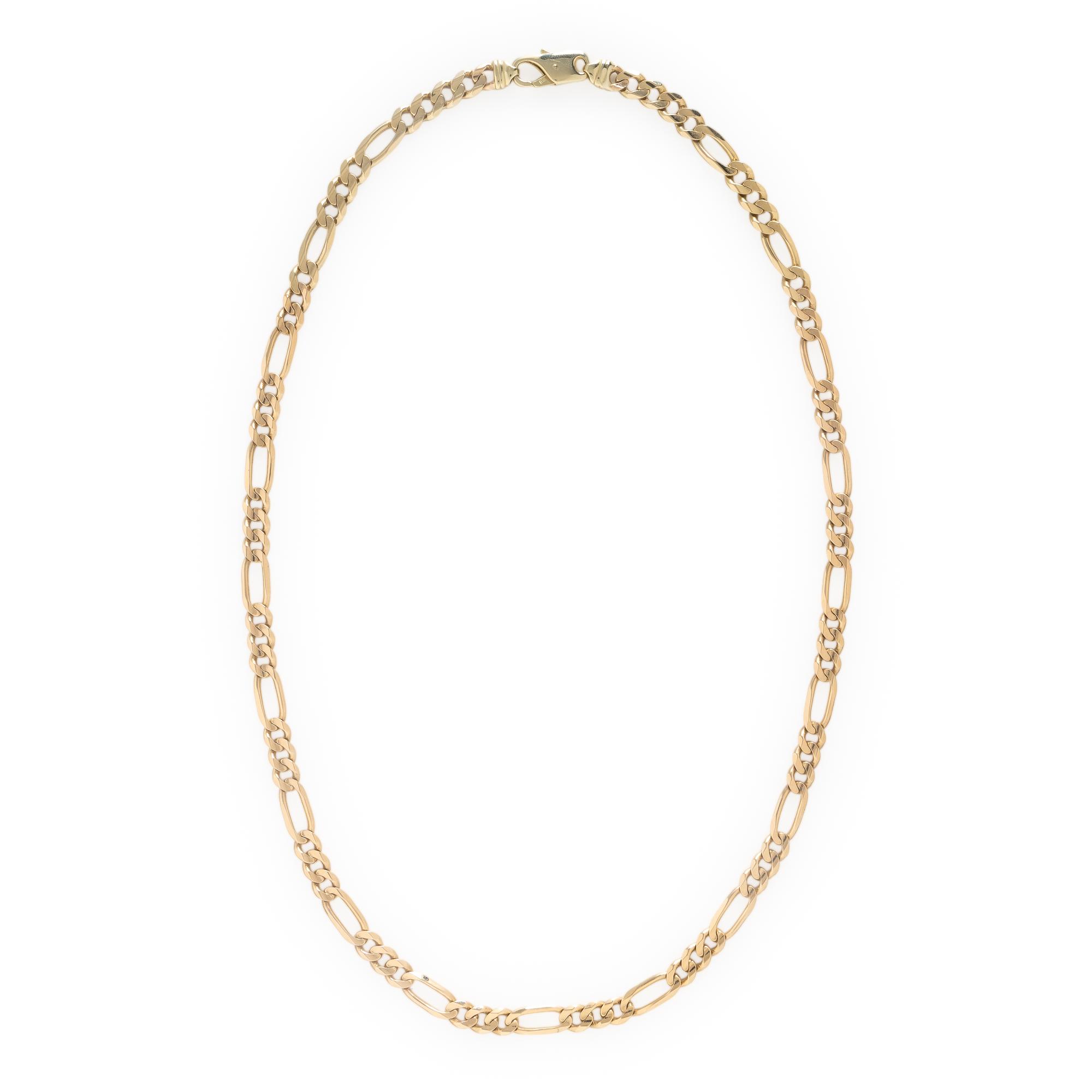 Yellow Gold Chain Necklace