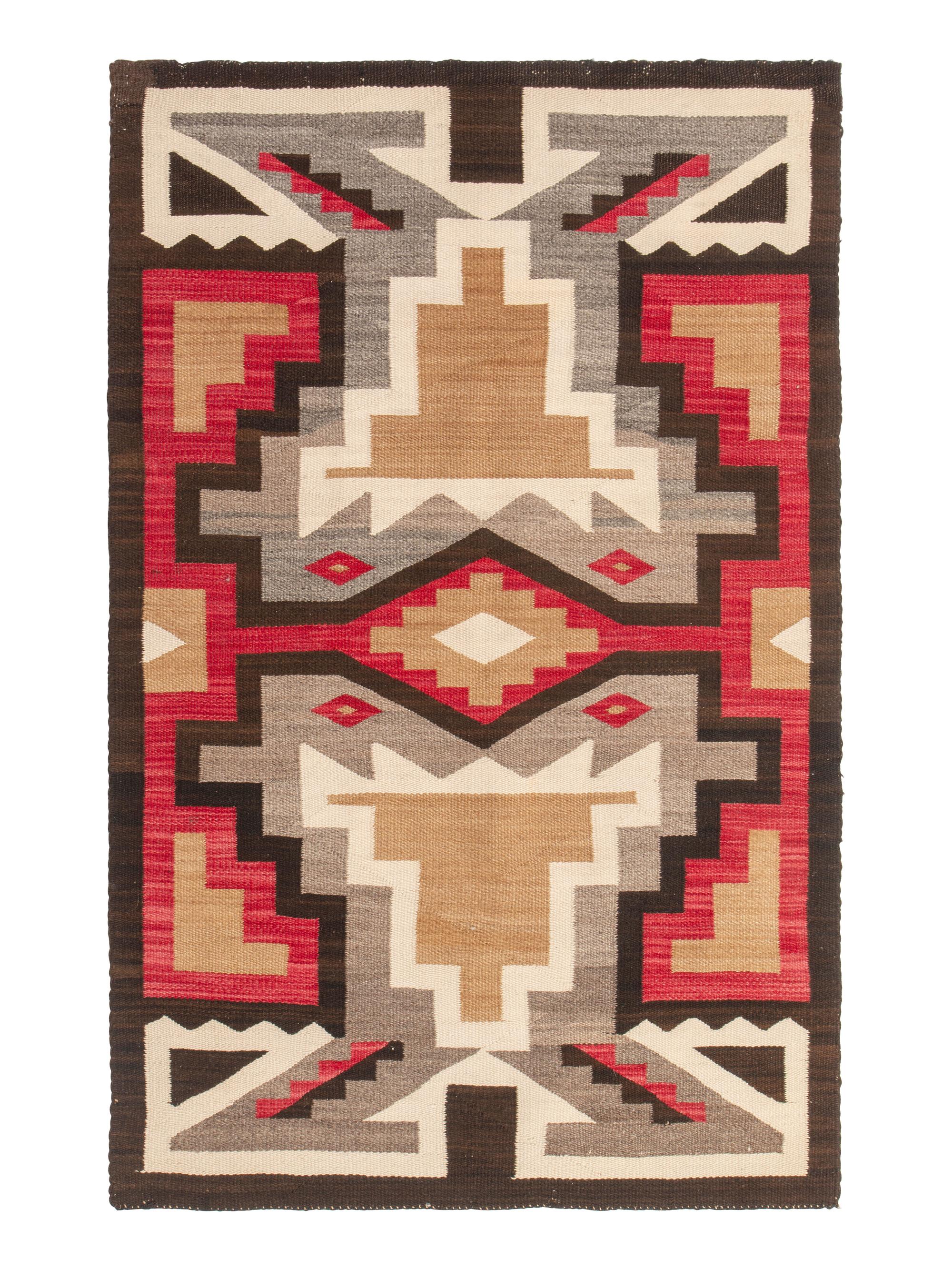 Navajo Double Saddle Blanket / Rug