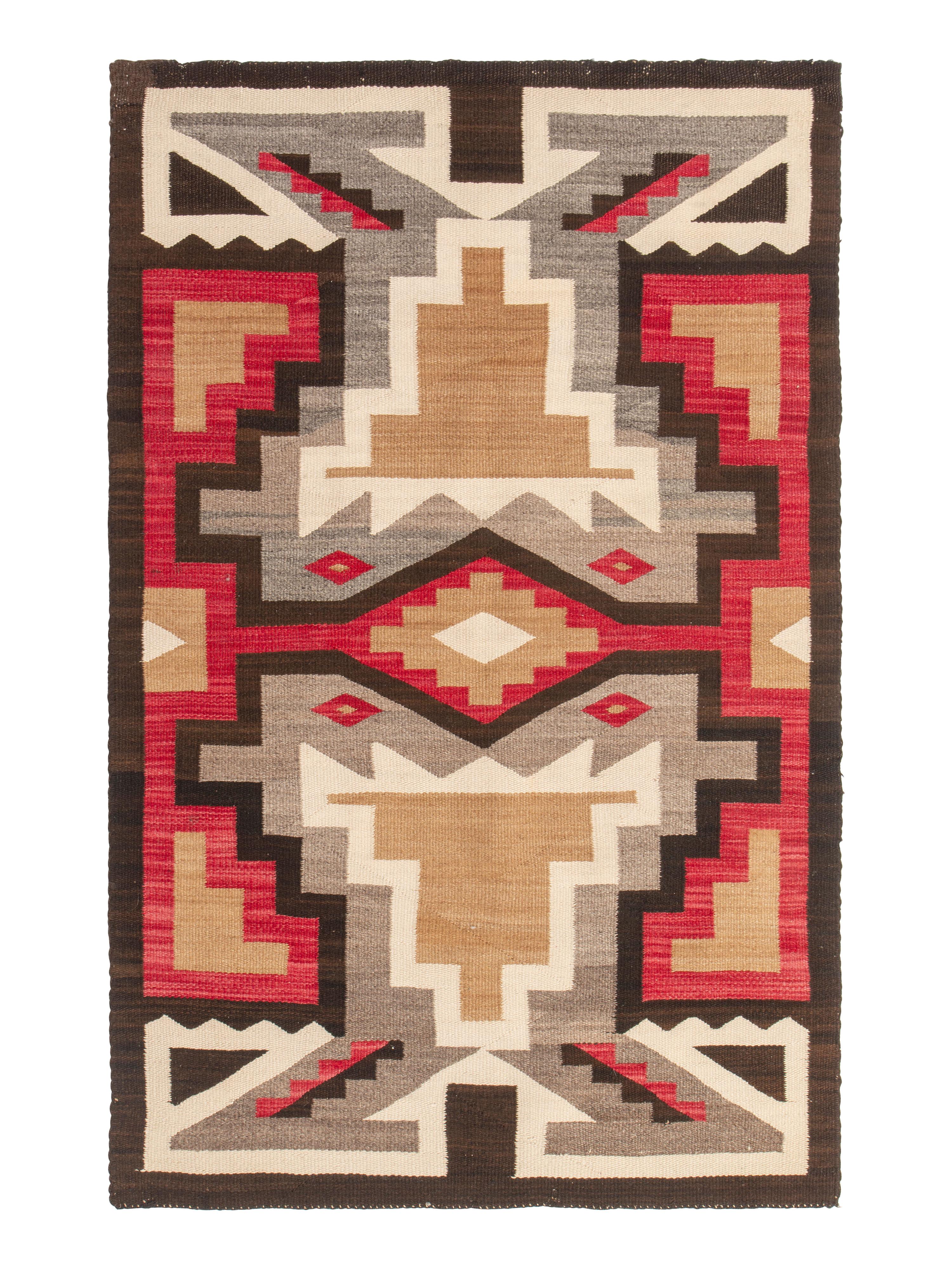 Navajo Double Saddle Blanket / Rug
