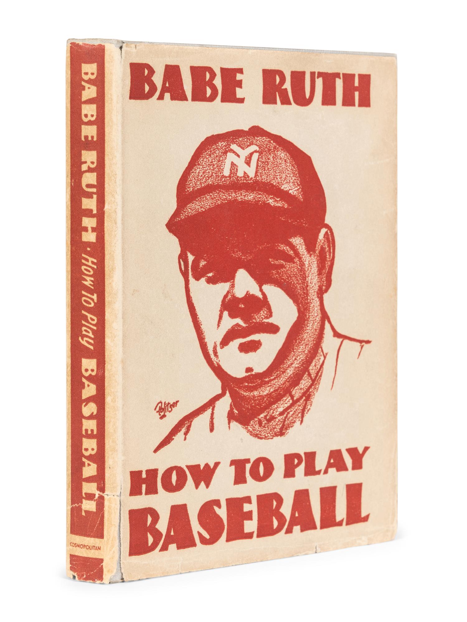 A Rare 1931 Edition of How To Play Baseball by Babe Ruth (With Original Dust Jacket)
