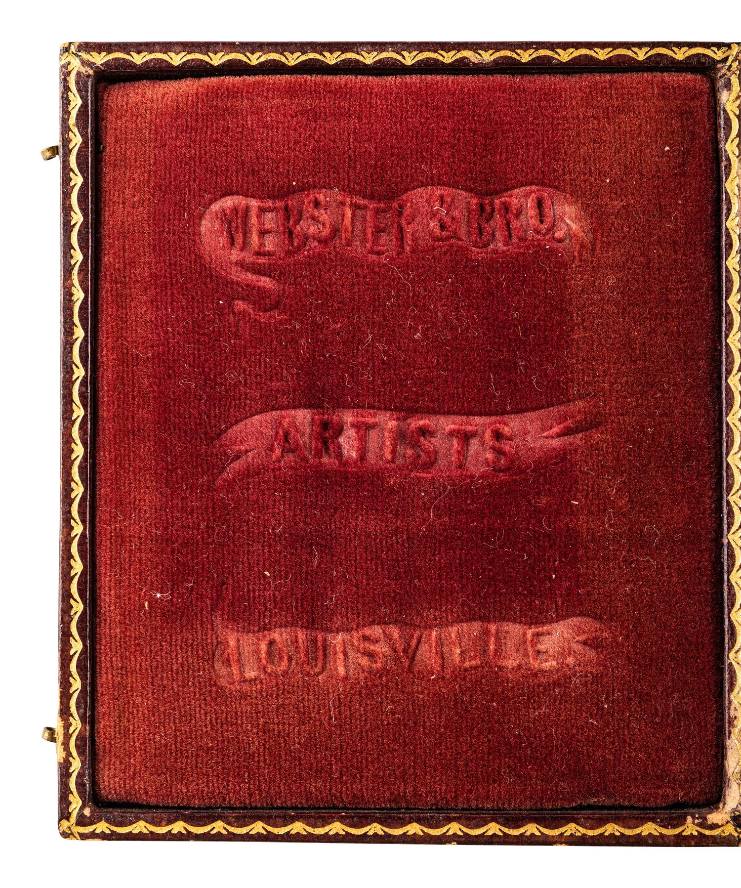[EARLY PHOTOGRAPHY]. 5 sixth plate images of young girls and ladies incl. examples by WEBSTER & BRO. of Louisville, Kentucky, and ANSON.