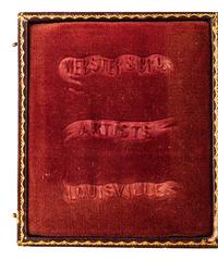 [EARLY PHOTOGRAPHY]. 5 sixth plate images of young girls and ladies incl. examples by WEBSTER & BRO. of Louisville, Kentucky, and ANSON.