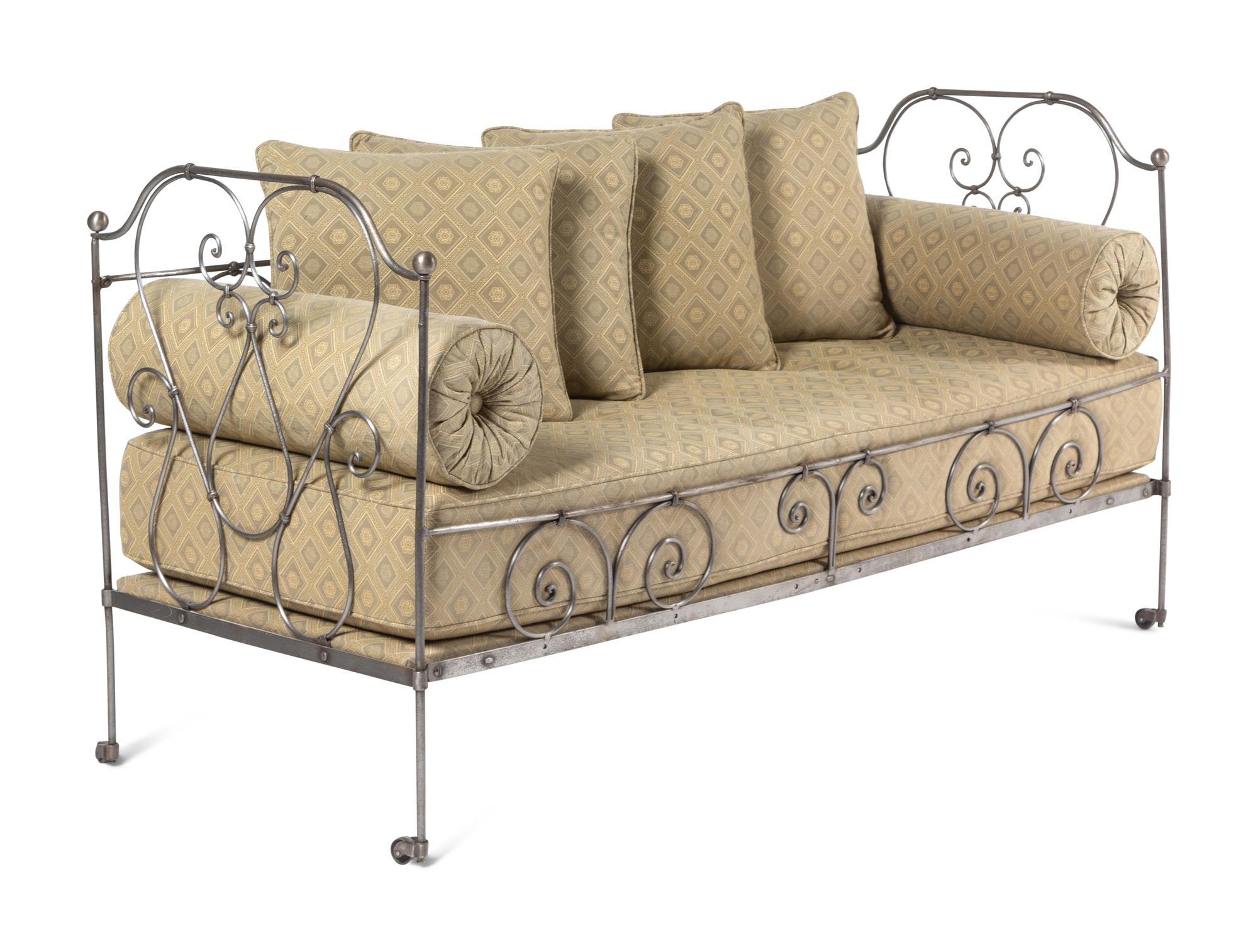 An English Steel Daybed