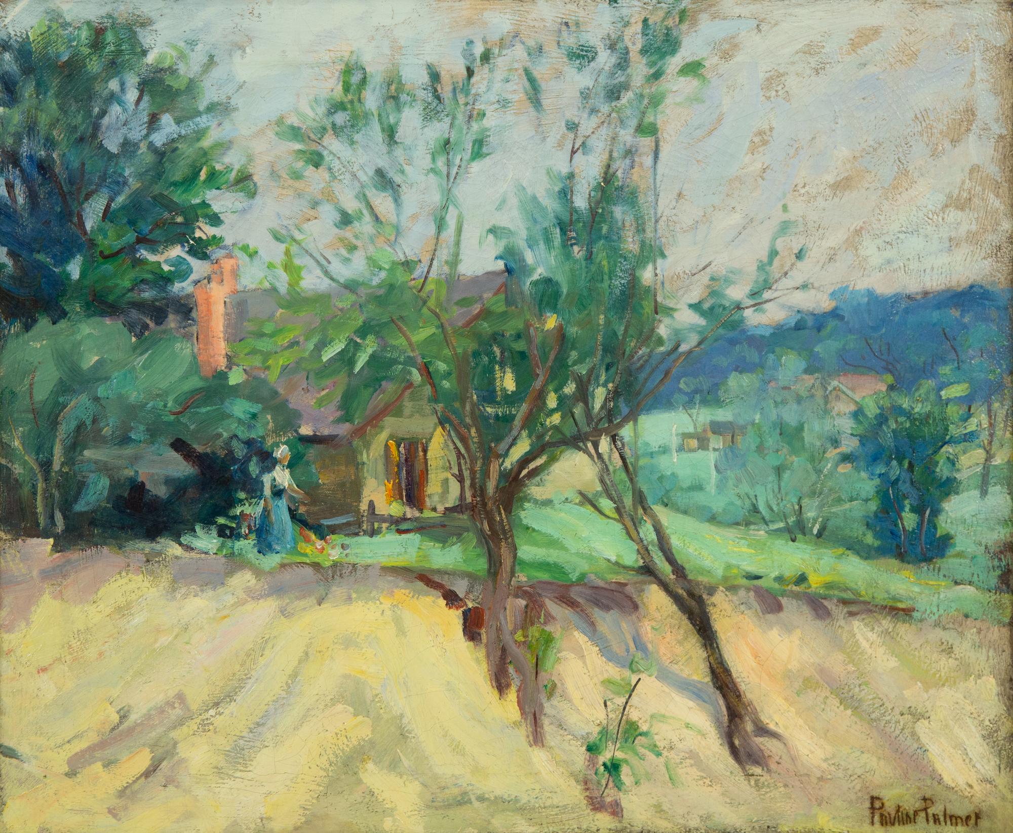 Country Scene with Cottage