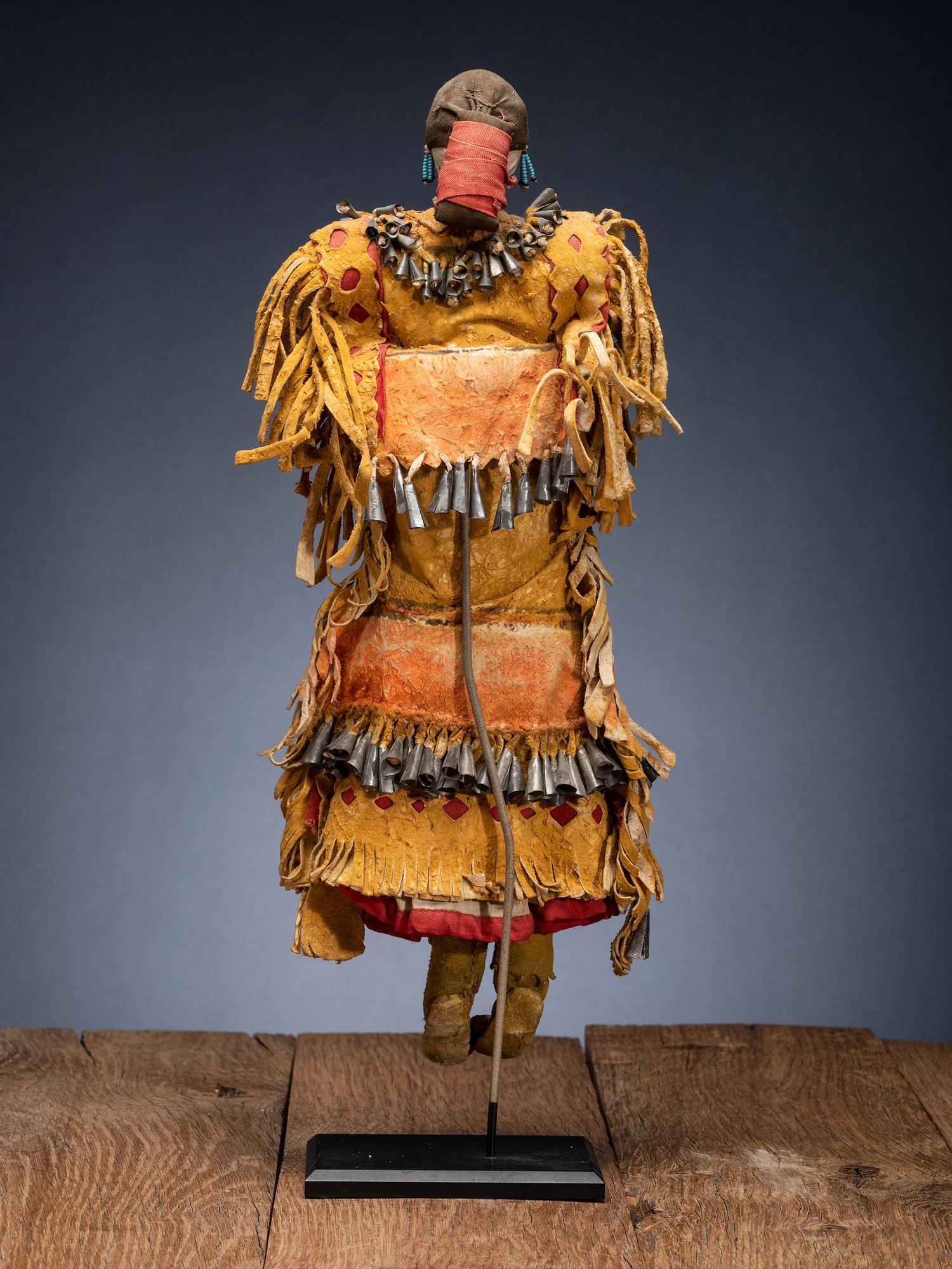 Apache Doll, with Cactus Kicker Moccasins