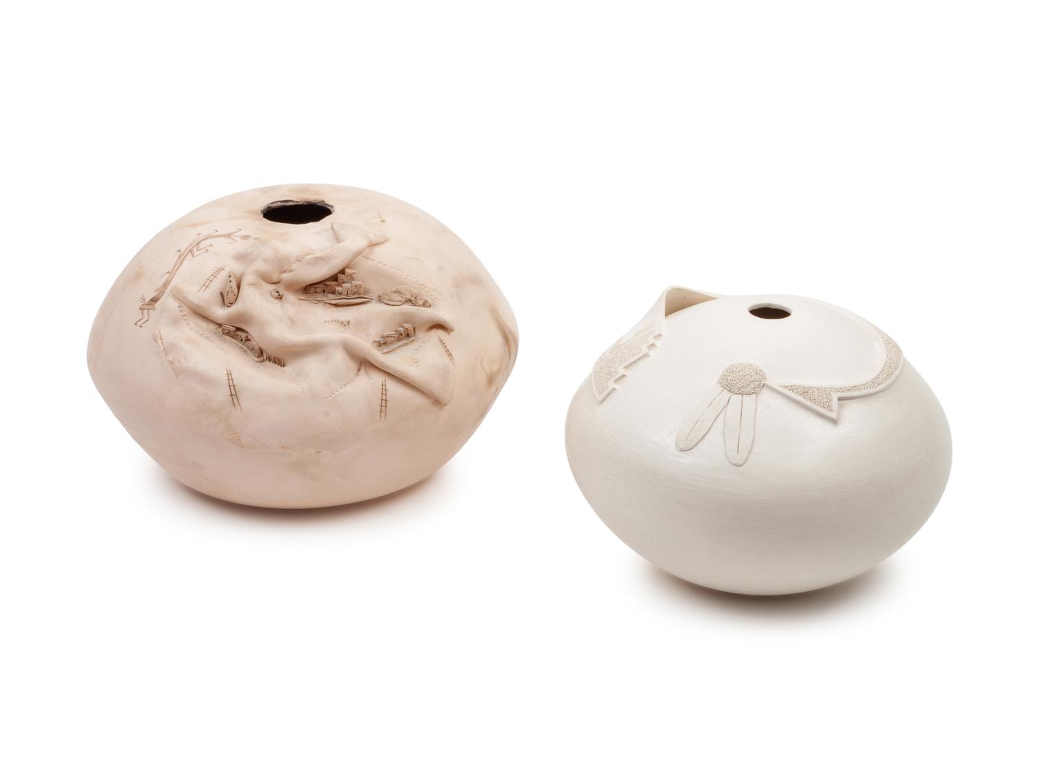 Pottery Seed Jar, PLUS