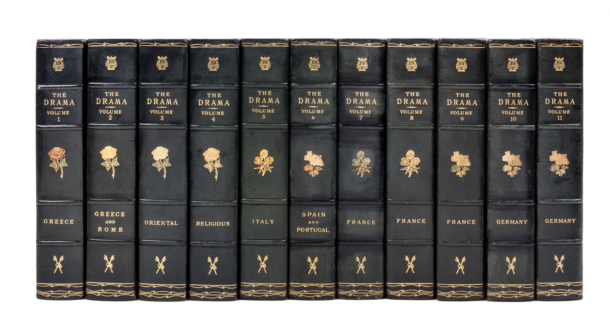 BATES, ALFRED, ed. The Drama. London, 1903-1944. 22 vols. Limited.