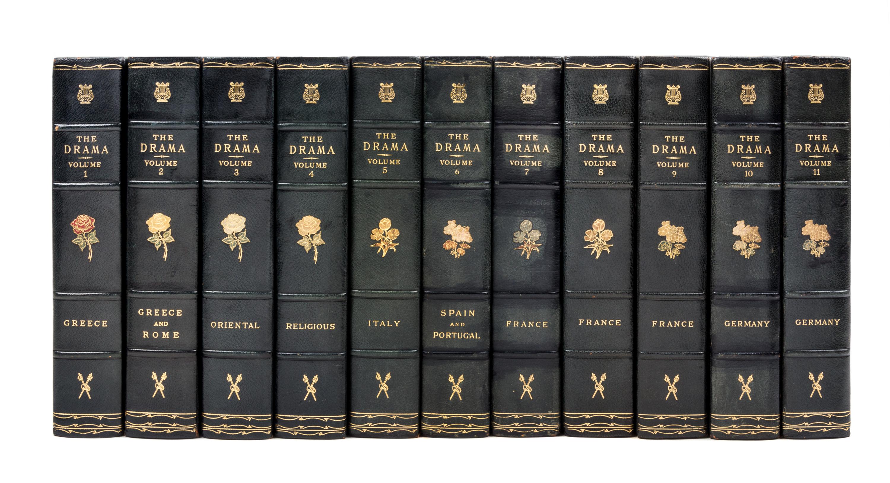 BATES, ALFRED, ed. The Drama. London, 1903-1944. 22 vols. Limited.