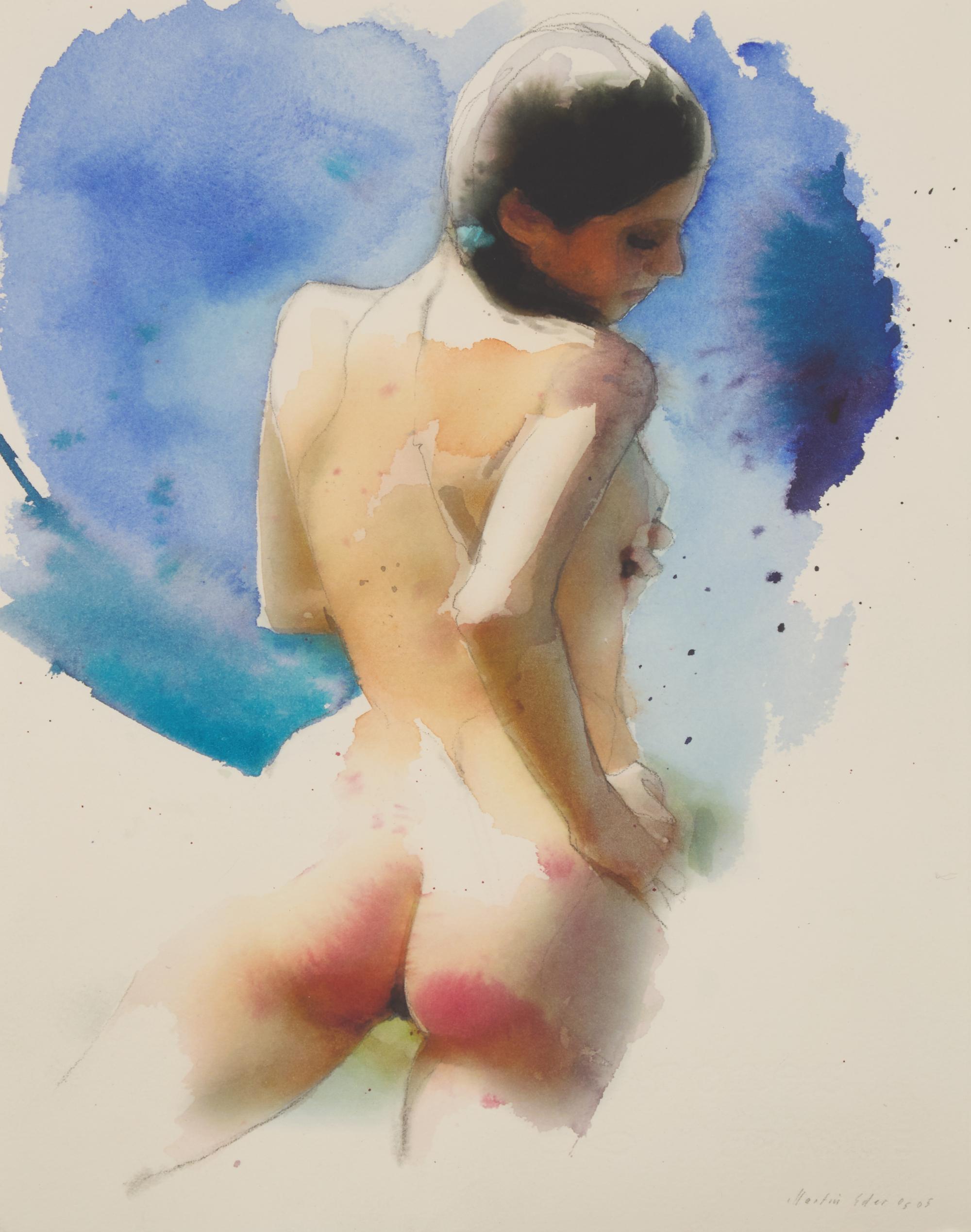 Martin Eder (German, b. 1968) — untitled (689MEgirl05/05) , 2005