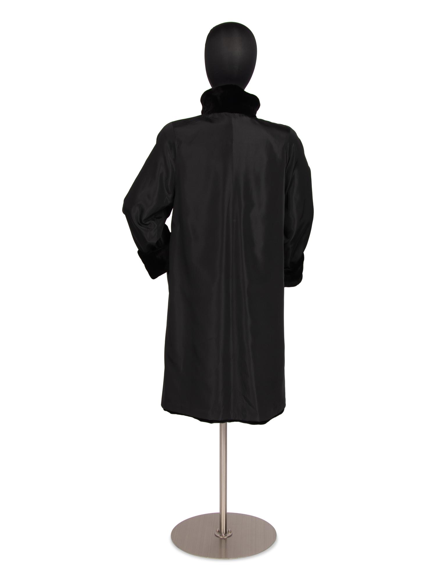 Zandra Rhodes Sheared Mink Coat, 2000s