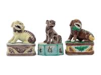 10 Chinese Porcelain Figures of Animals