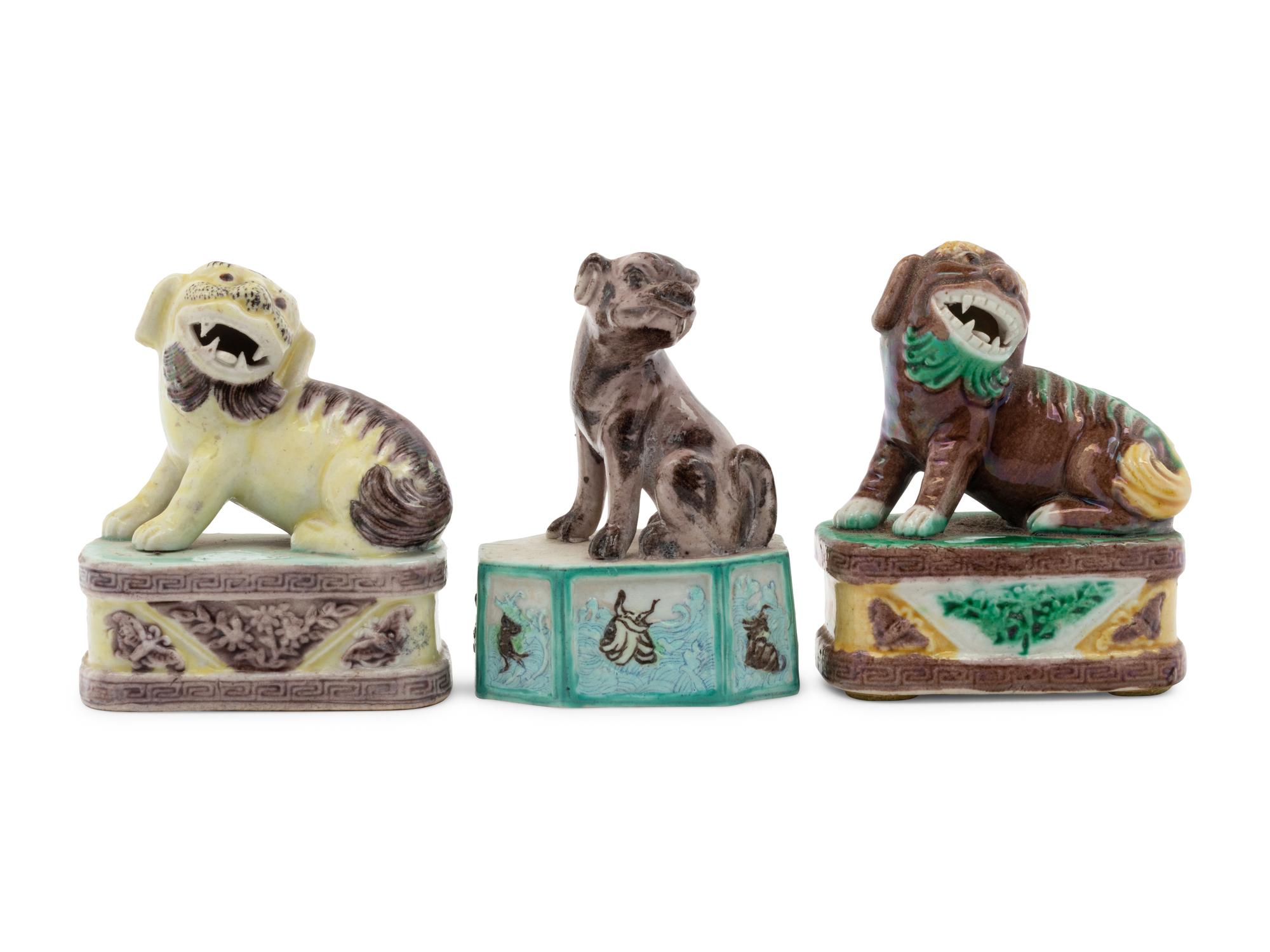 10 Chinese Porcelain Figures of Animals