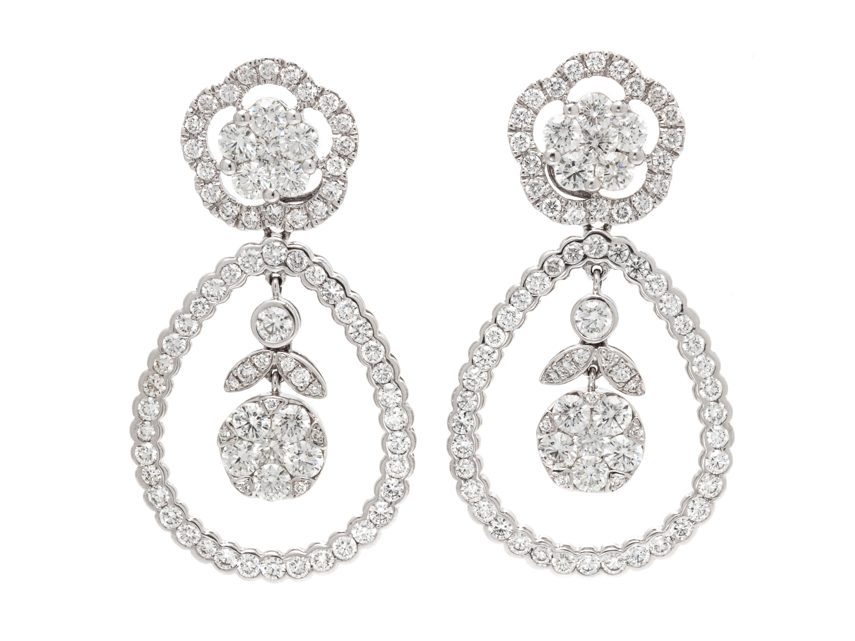 CONVERTIBLE DIAMOND EARRINGS