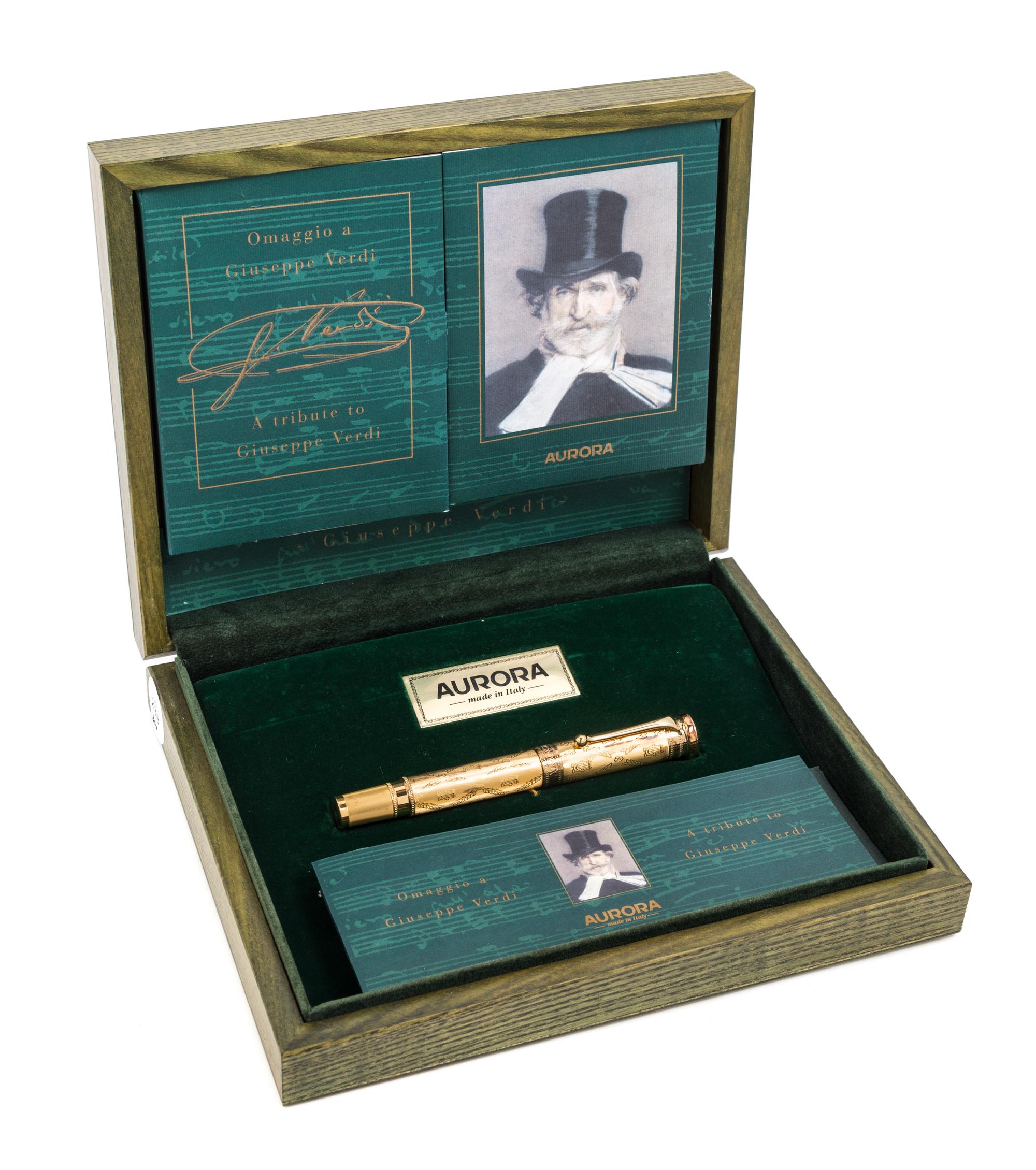 An Aurora Giuseppe Verdi Limited Edition Fountain Pen