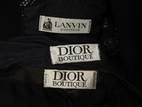 Evening Ensemble and Blouse by Dior Boutique and Lanvin Boutique