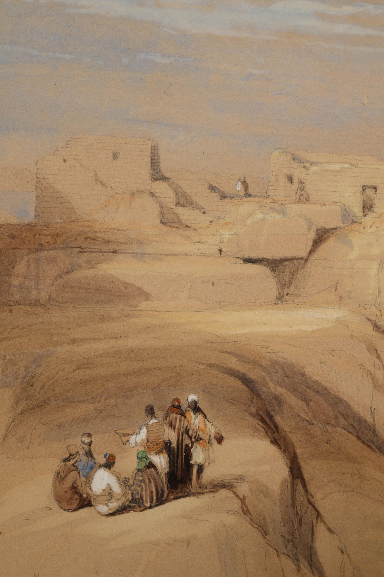 Christian and Mohammedan Chapels on the Summit of Mount Sinai [Gabal Musa]