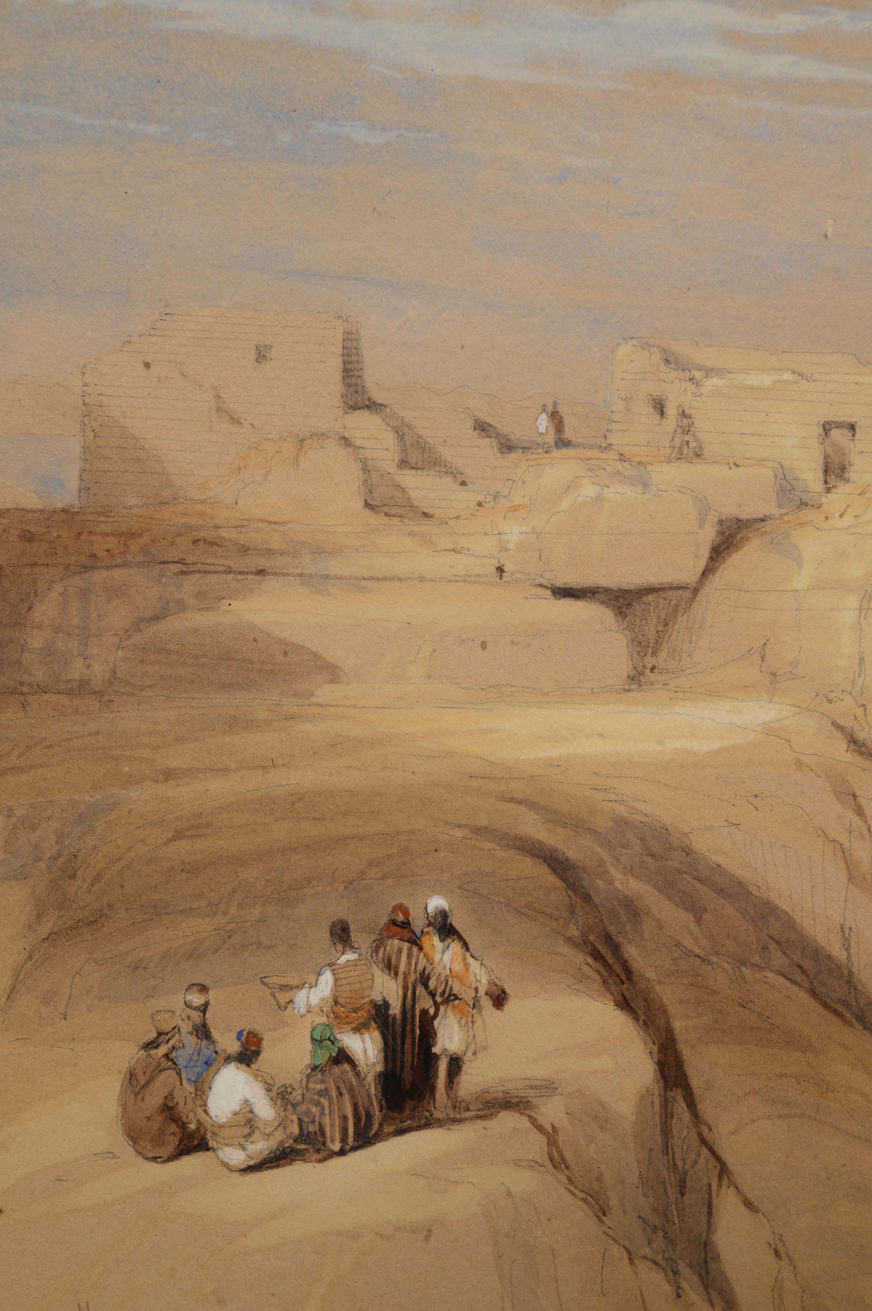 Christian and Mohammedan Chapels on the Summit of Mount Sinai [Gabal Musa]