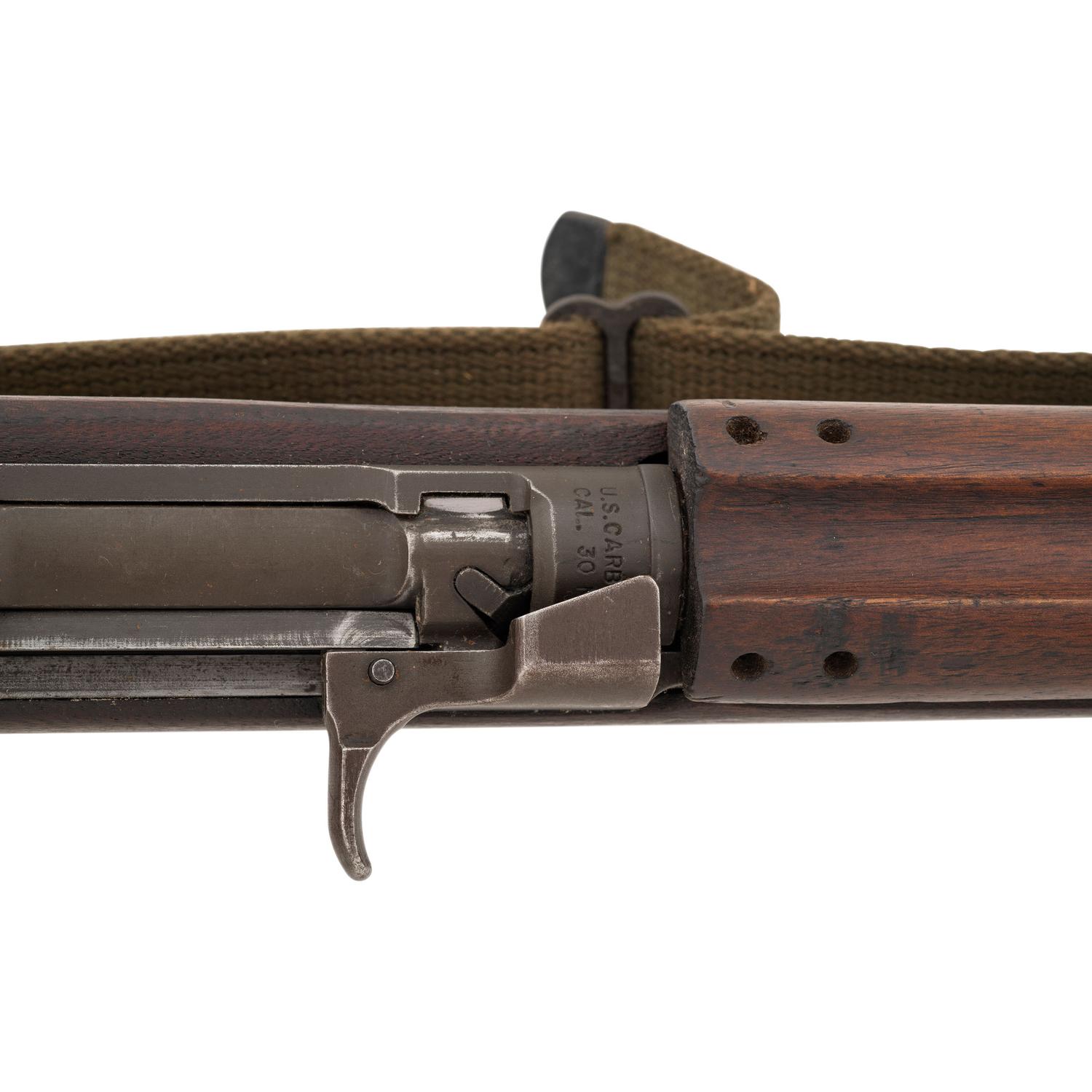 **Inland U.S. M1 Carbine with Recoil Check Muzzle Attachment