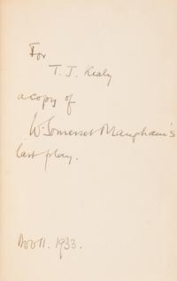 [Literature] Maugham, W. Somerset. Sheppey. A Play in Three Acts