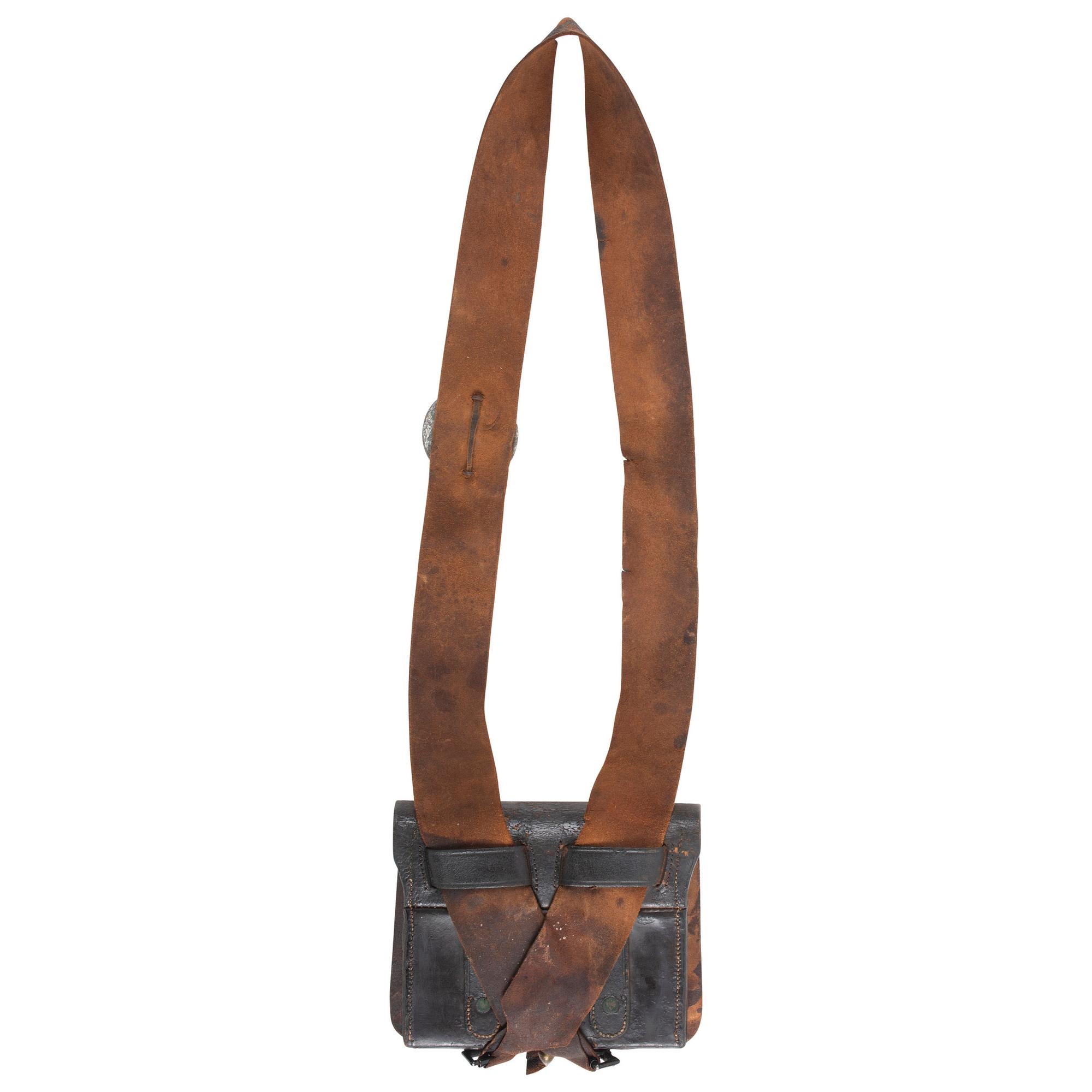 U.S. July of 1864 Pattern .58 Caliber Cartridge Box with Sling & Breast Plate