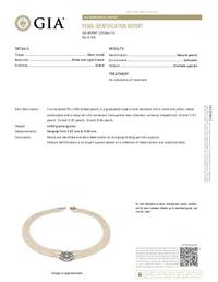 NATURAL PEARL AND DIAMOND CHOKER NECKLACE