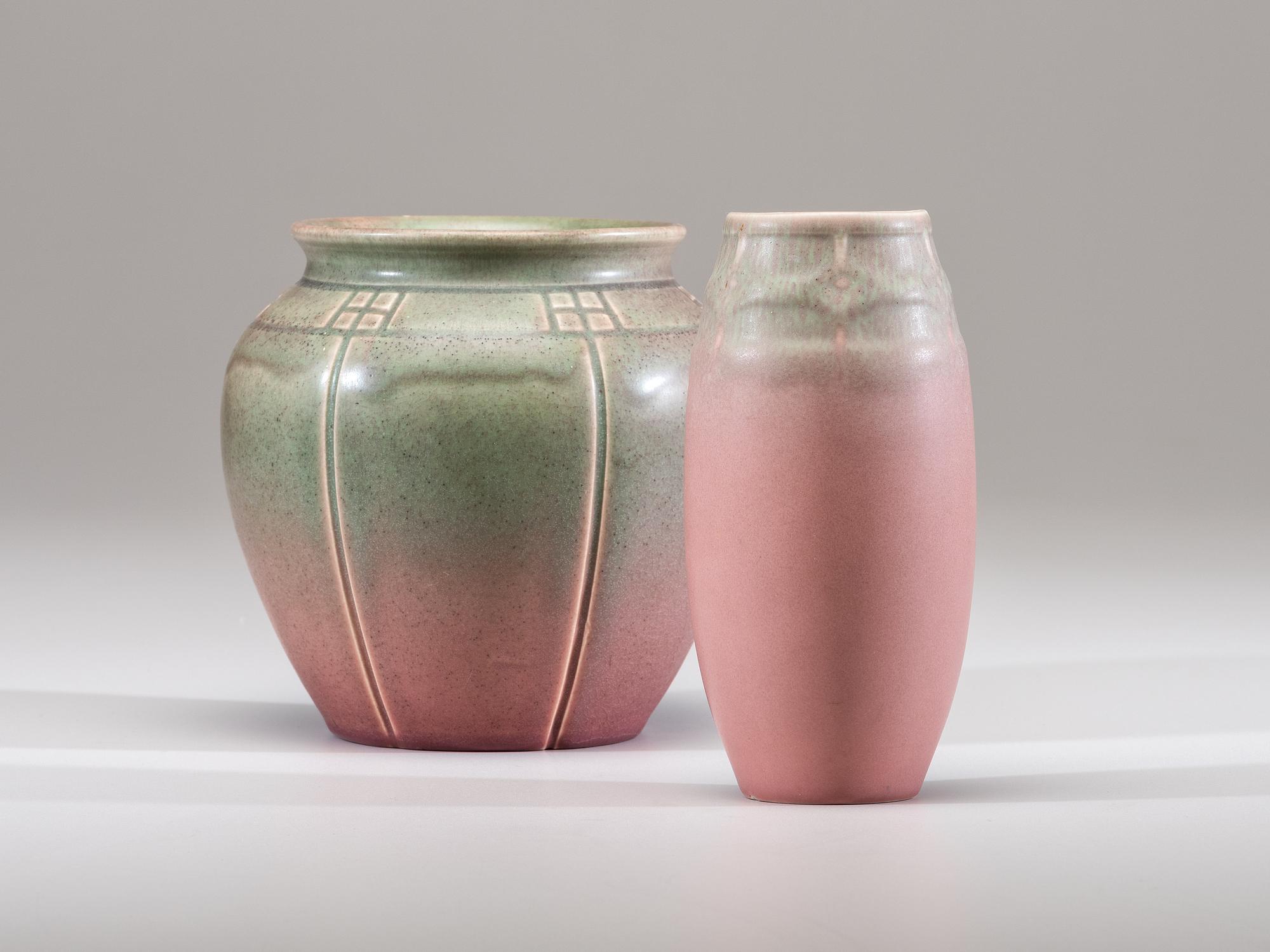 Two Production Vases, 1914-1927
