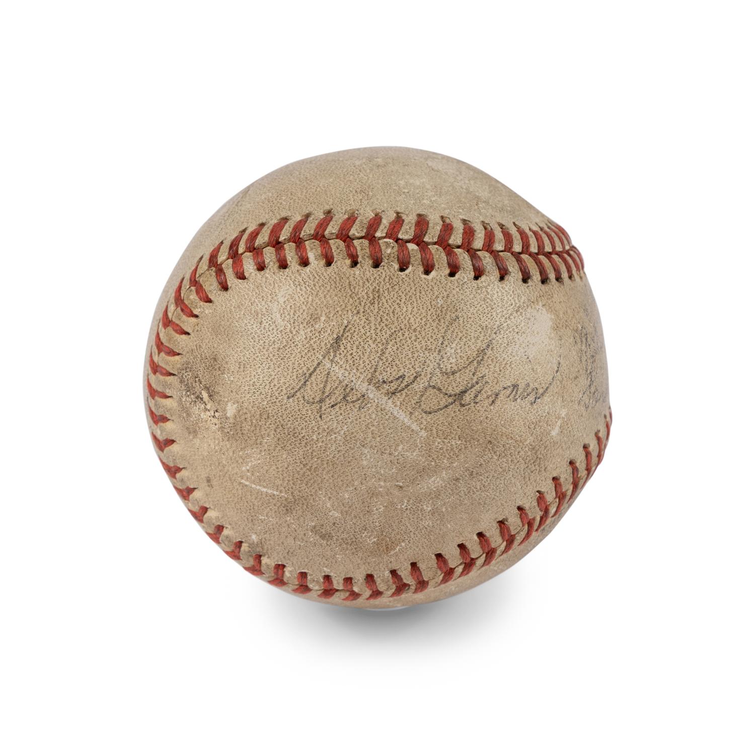 An Uncommon Debs Garms Signed Autograph Baseball (Beckett Authentication Services Letter of Authenticity)