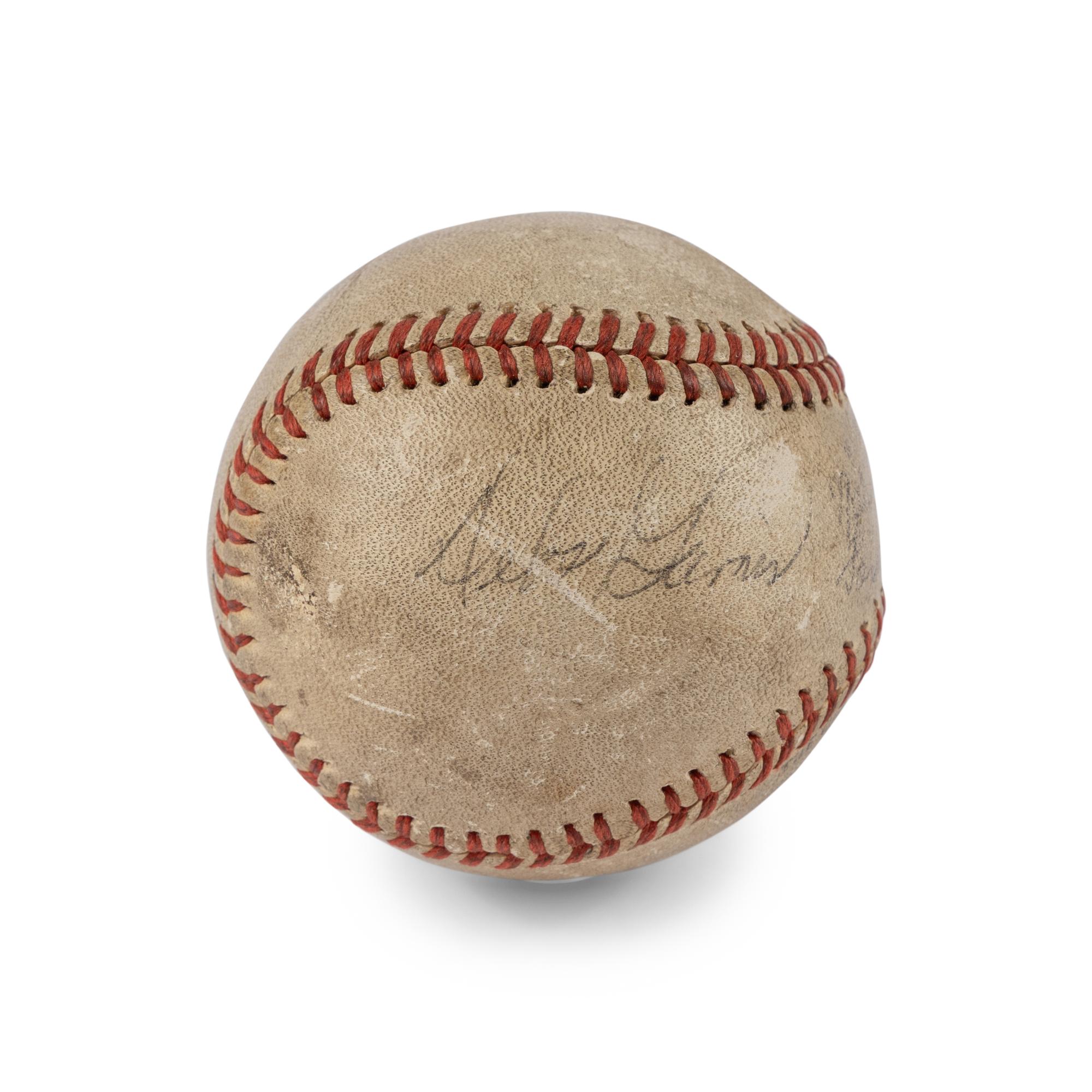 An Uncommon Debs Garms Signed Autograph Baseball (Beckett Authentication Services Letter of Authenticity)