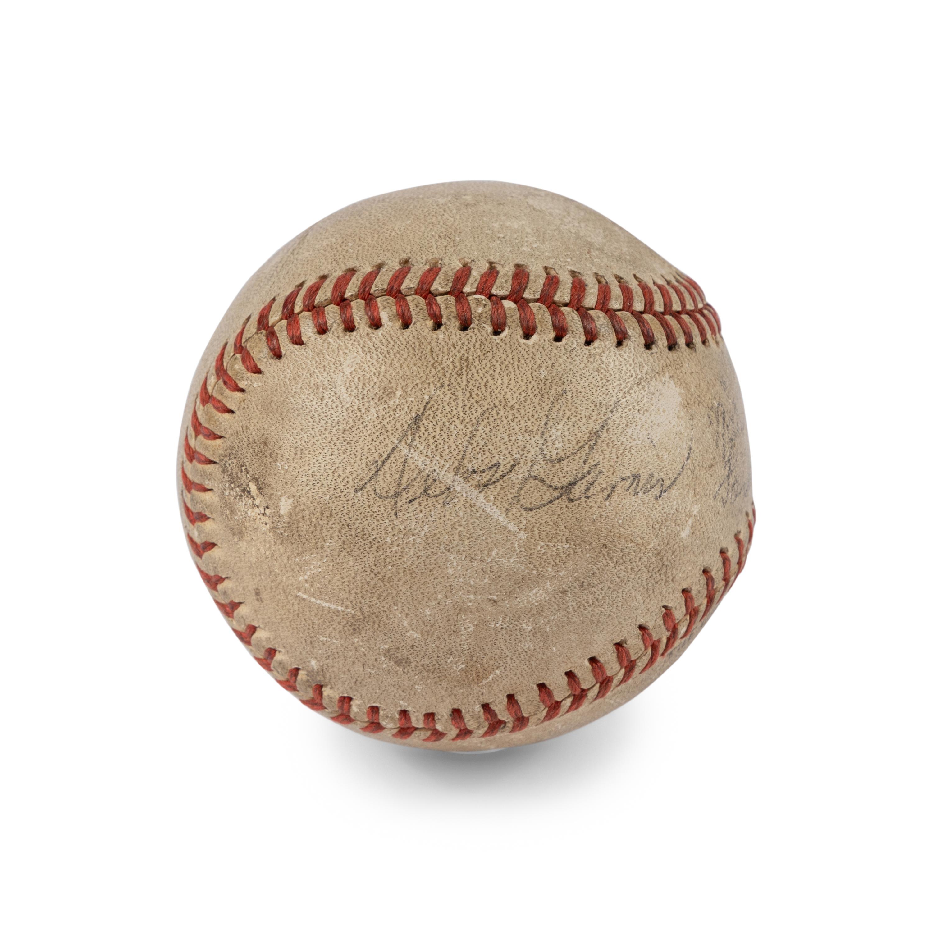 An Uncommon Debs Garms Signed Autograph Baseball (Beckett Authentication Services Letter of Authenticity)