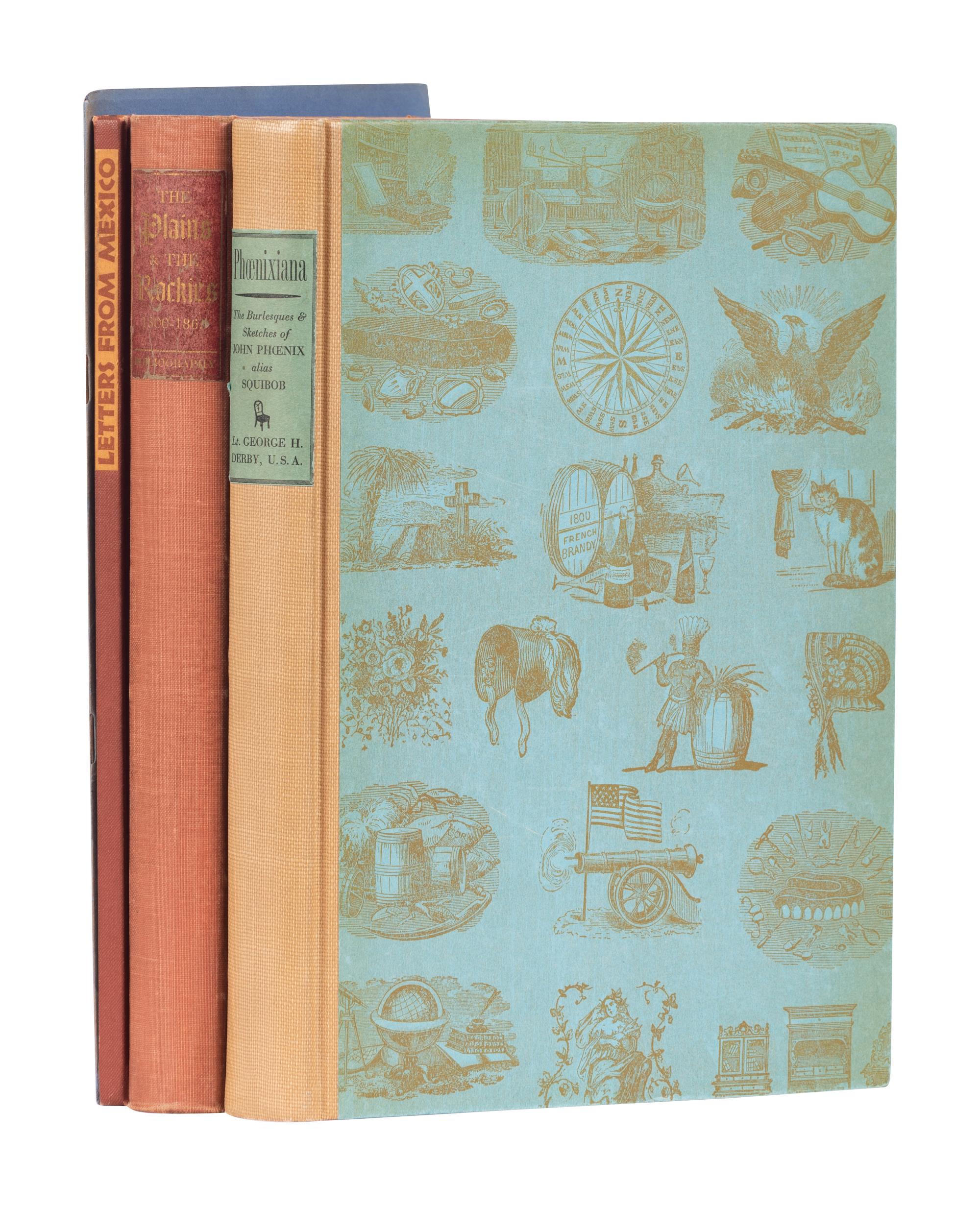 [GRABHORN PRESS]. A group of 4 works printed by the Grabhorn Press, comprising: