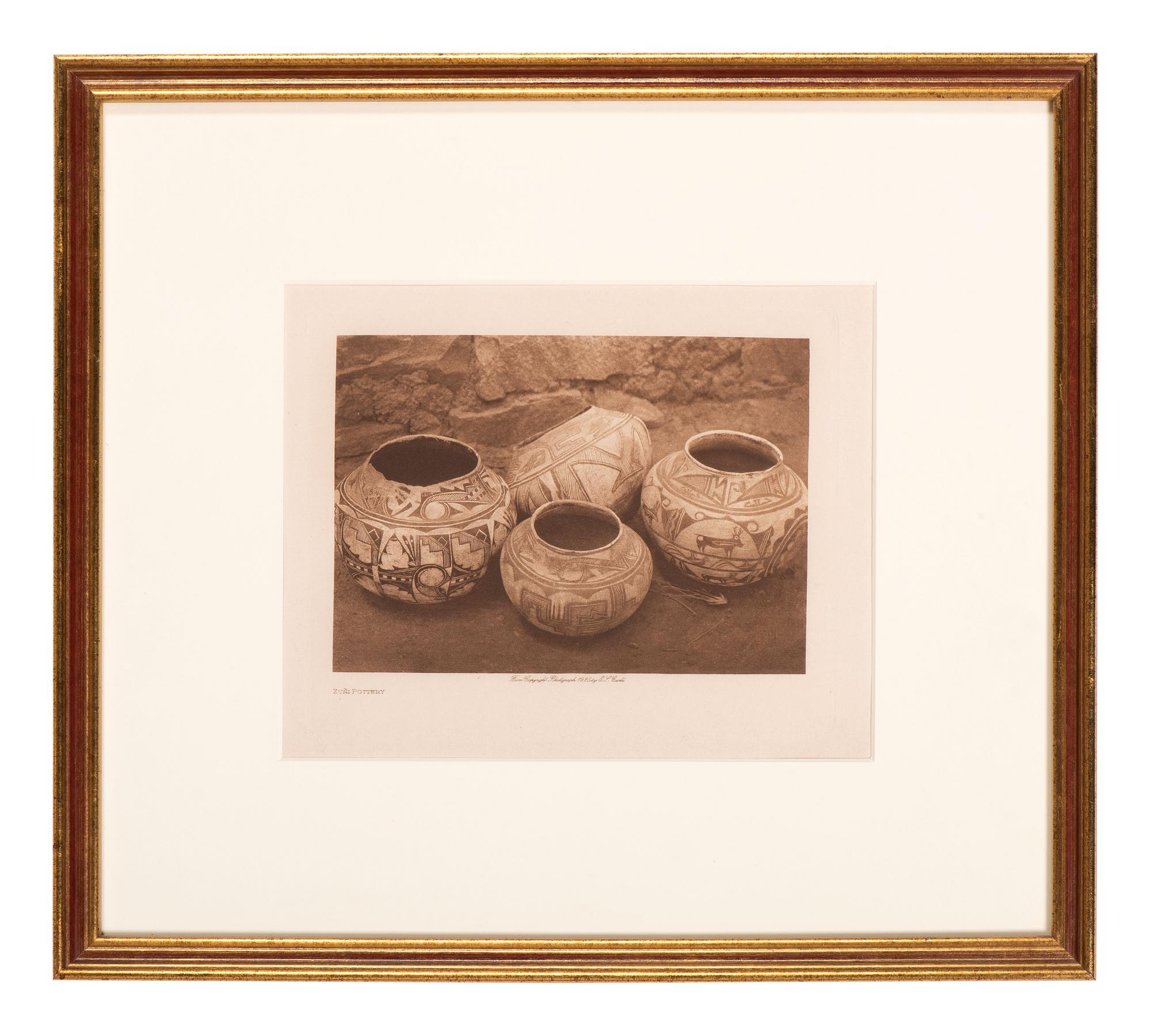 CURTIS, Edward (1868-1952). A group of 15 photogravures from the North American Indian.