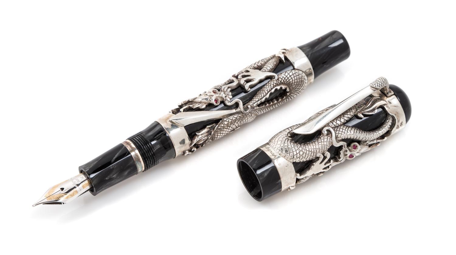 A Montegrappa The Dragon Limited Edition Fountain Pen