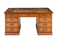 An English Walnut Partners' Desk