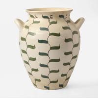A Wedgwood Alfred Powell (1865-1960) Decorated Handled Oil Jar UK, first quarter 20th century