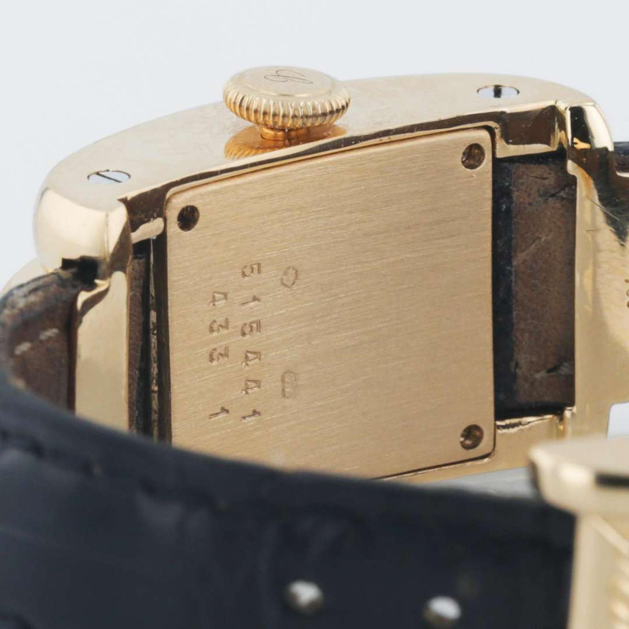 An 18K yellow gold lady's wristwatch, Chopard La Strada Ref . 417404-0001