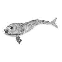 A Large Spanish Silver Articulated Fish