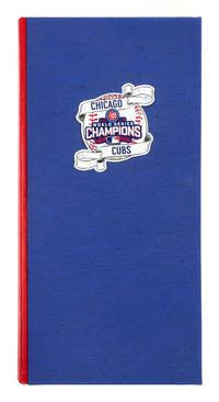[CHICAGO CUBS]. Complete Chicago Tribune coverage of the Cubs' 2016 World Series Championship, specially bound in goatskin & indexed