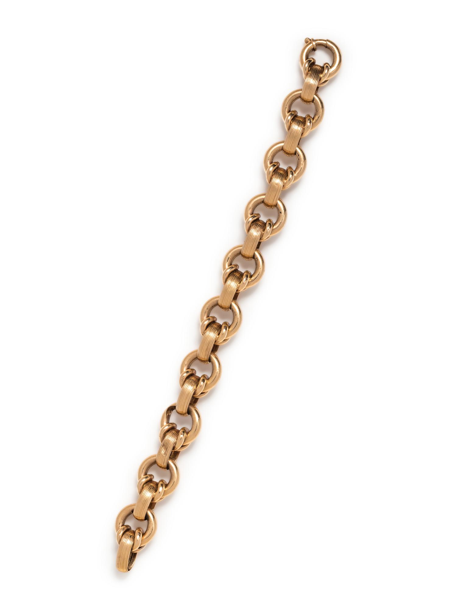 YELLOW GOLD BRACELET