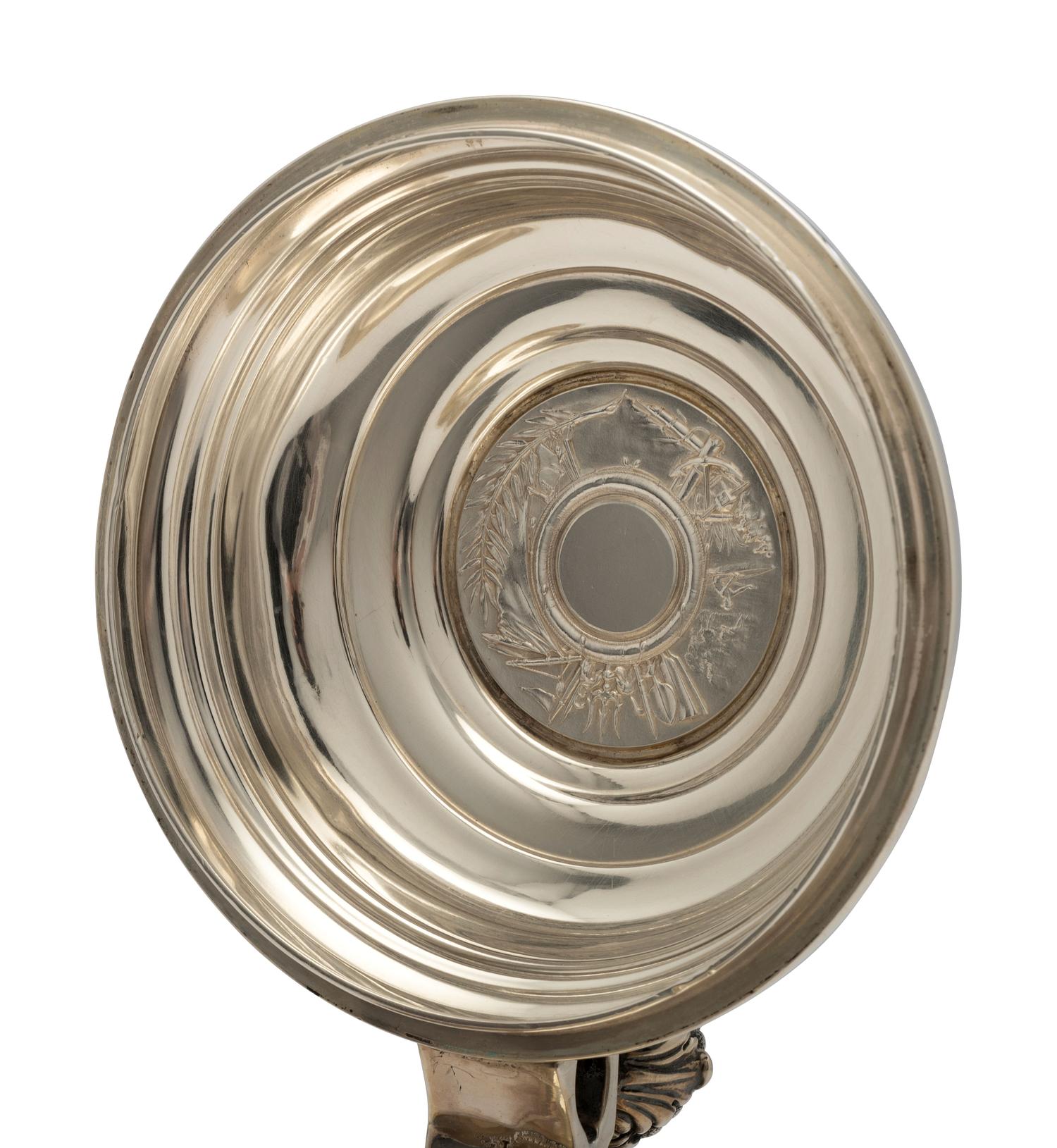 An American Silver Presentation Stein of Houston Horse Show Association Interest